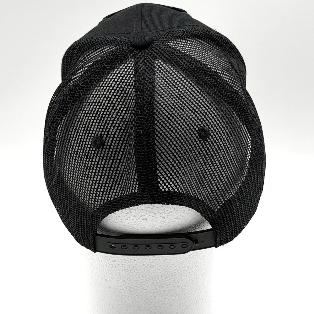 Jack Daniels Old No‎ 7 Field Tester Black Trucker Hat Snapback Mesh Cap Mens - Picture 4 of 5
